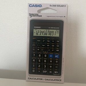 Casio fx-260 Solar II Scientific Calculator